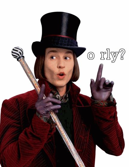 Johnny Depp/Willy Wonka 